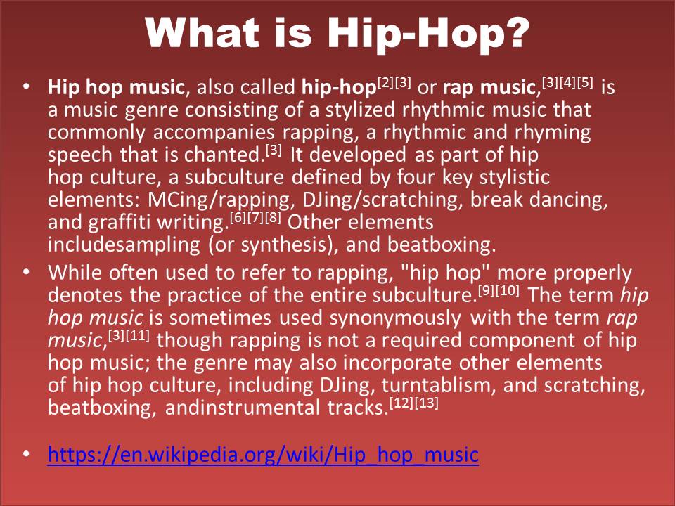 what hip hop means to me what hip hop means to me