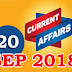 Kerala PSC Daily Malayalam Current Affairs 20 Sep 2018