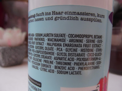 Šampón Langhaarmädchen šampón na objem zloženie