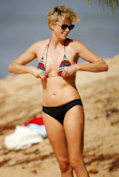 English: Charlize Theron Black Bikini Hawaii‭ 