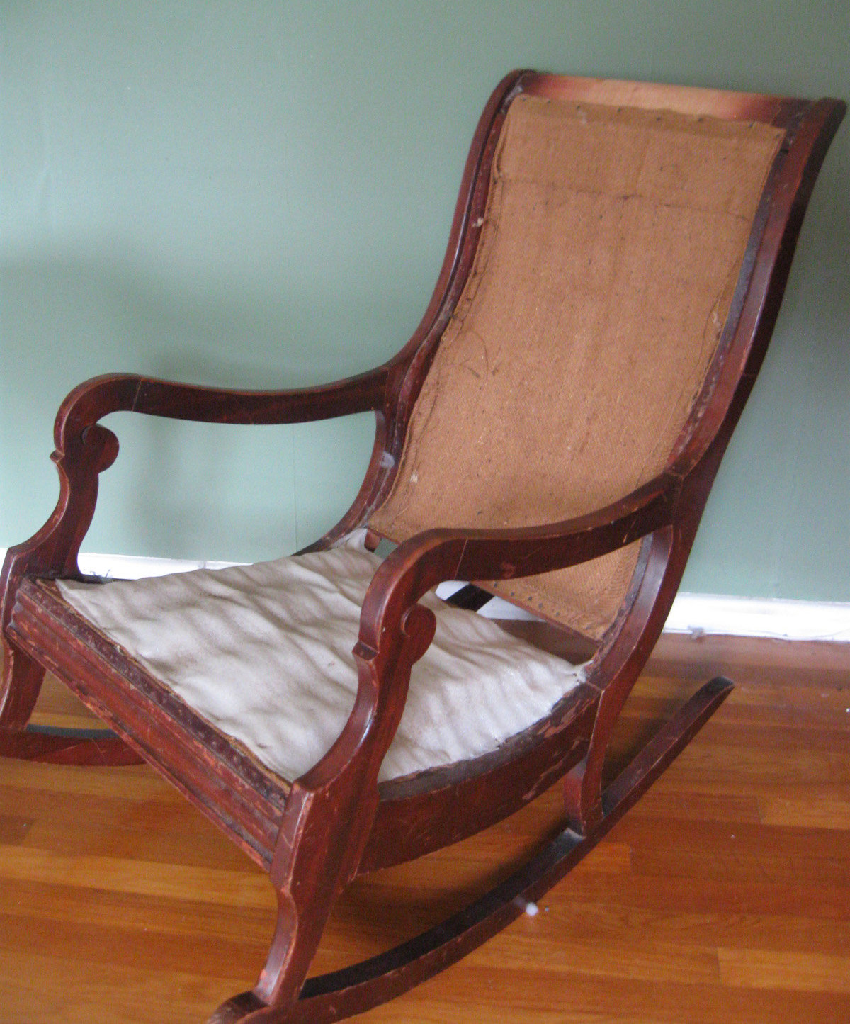 Upholster Paint A Rocking Chair Part 1 Prodigal Pieces