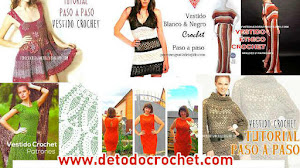 12 Vestidos para Tejer al Crochet / Colección