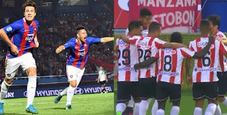Atlético Junior vs Cerro Porteño en Copa Sudamericana 2017