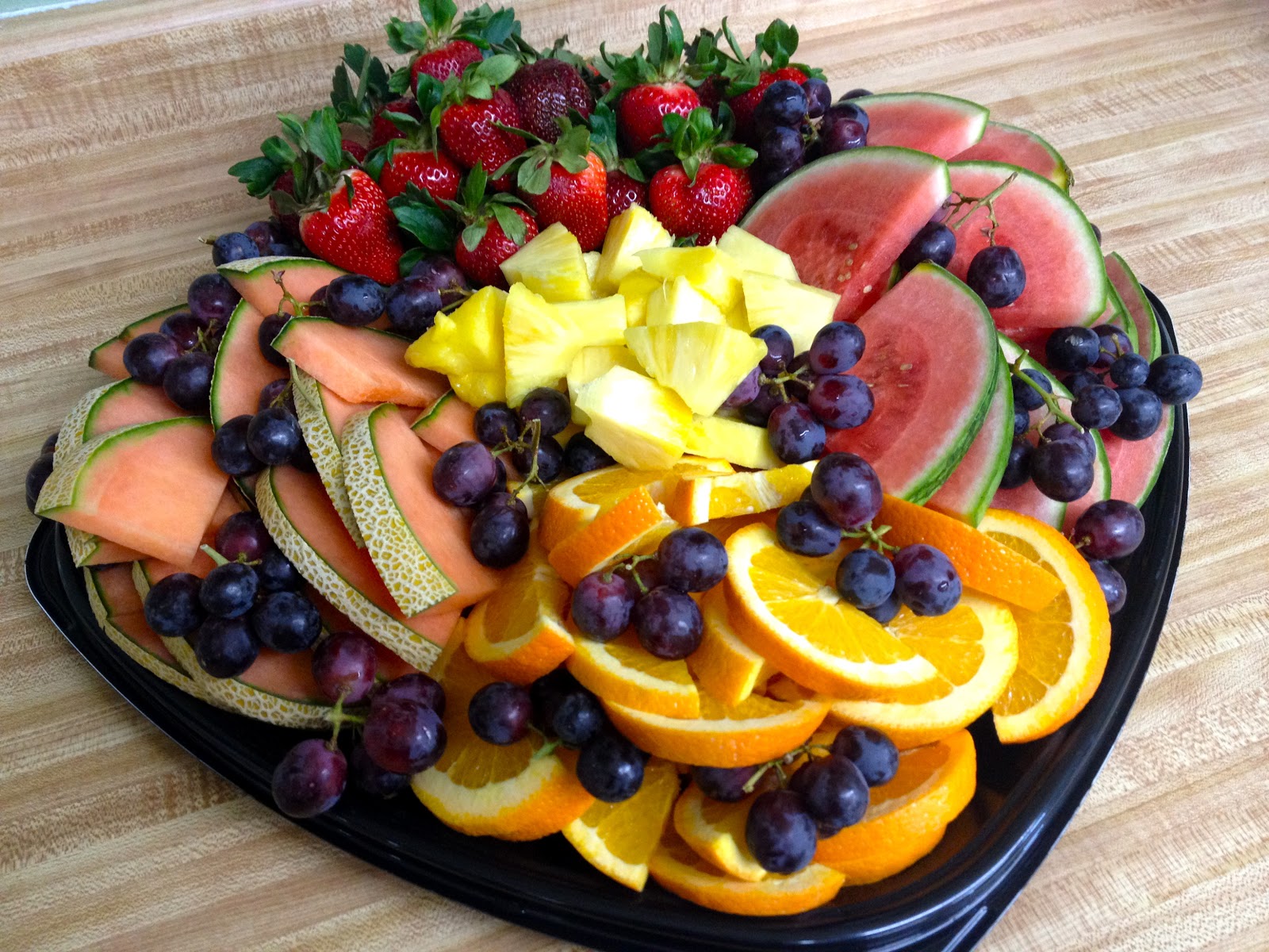 Fresh Fruit Platter For A Crowd