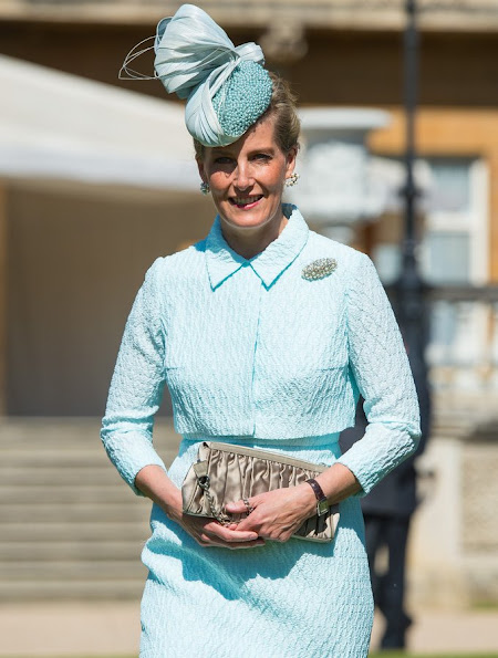 Sophie, Countess of Wessex hosted a garden party at Buckingham Palace on June 4, 2015 in London, England. The party, hosted by the Countess, was held to mark the 100th anniversary of Blind Veterans UK. 