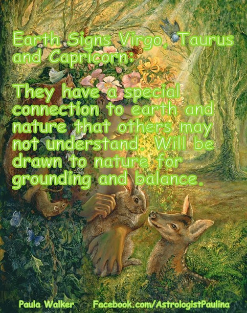 Astrolina: Earth Signs Virgo, Taurus, and Capricorn