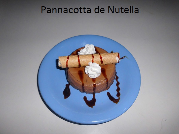 Pannacotta de Nutella