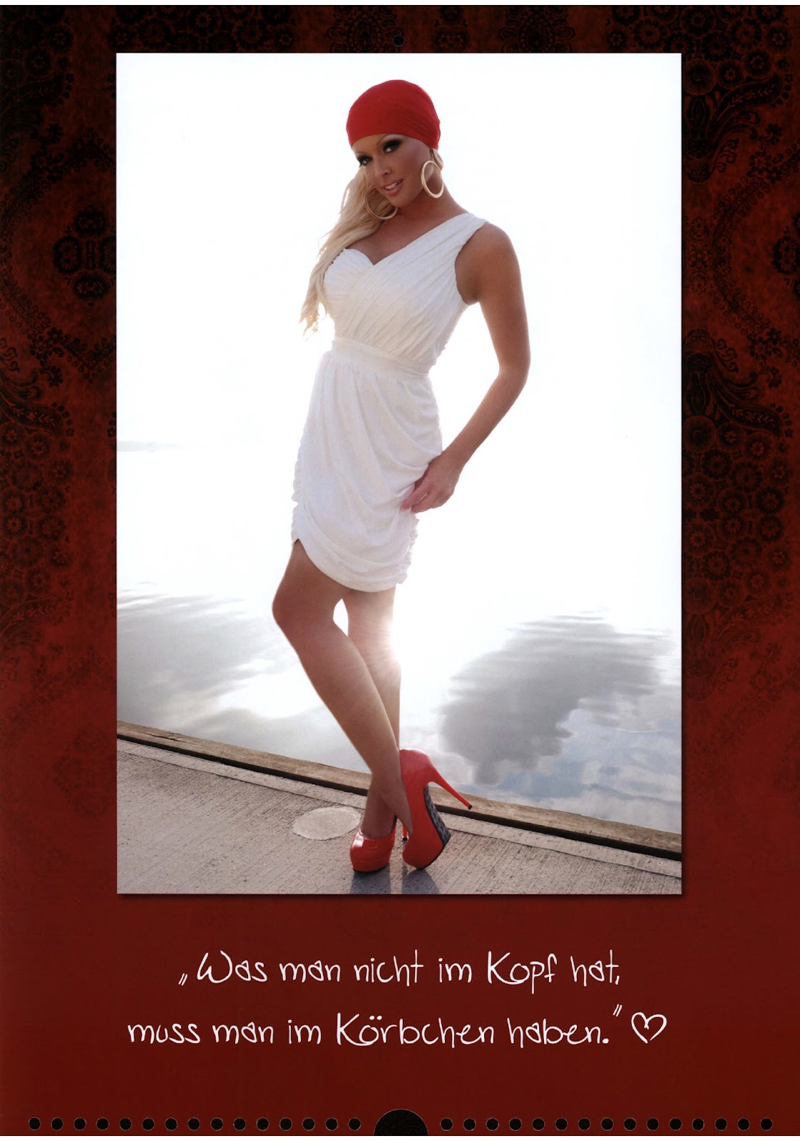 OMG Ladies: Daniela Katzenberger - Calendar 2013