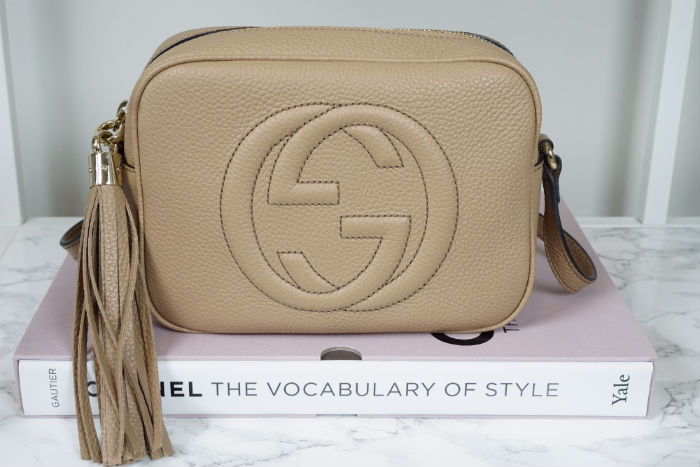 Cream Gucci Soho Wristlet Cream Gucci Disco Bags Gucci Soho