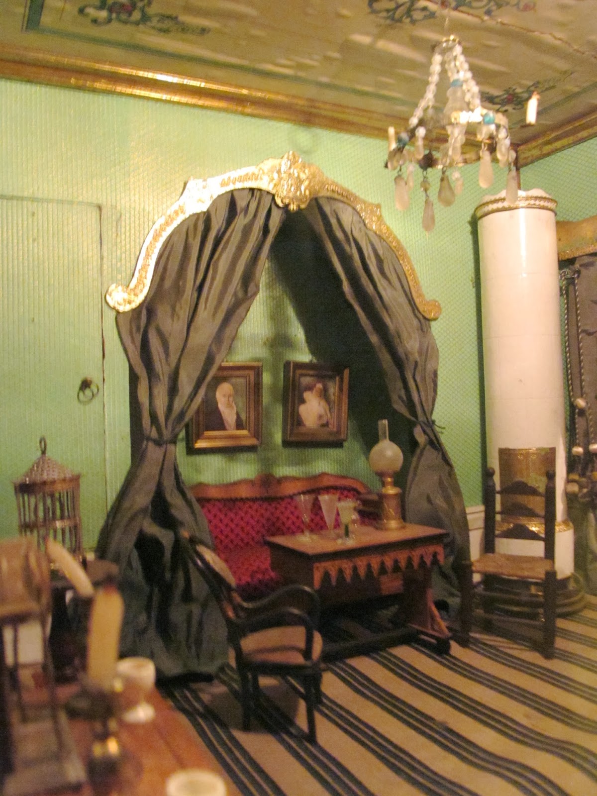 Susan's Mini Homes Antique dollhouse collection in the National Museum of Denmark