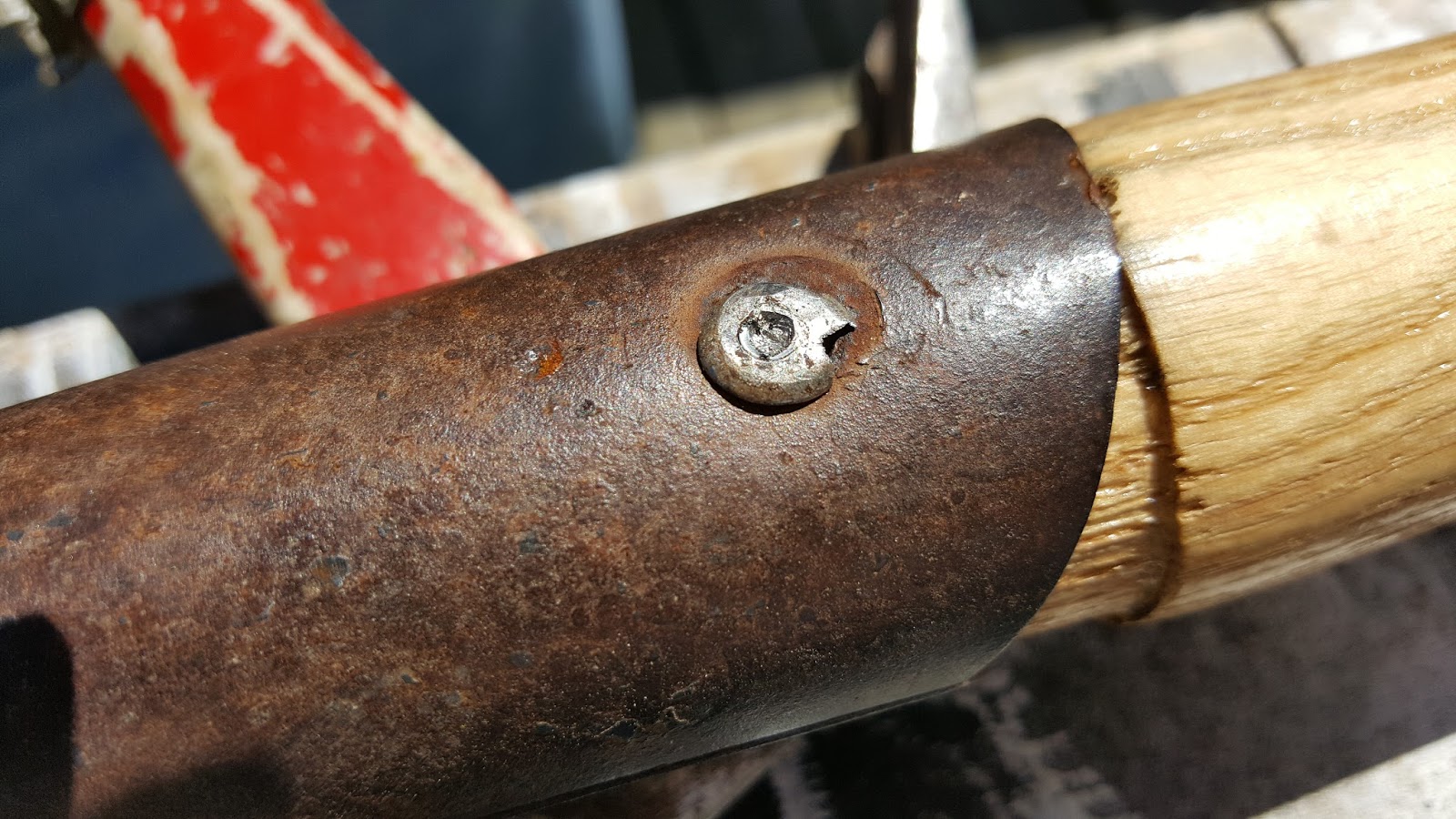 Gear Acres at Top of the Hill Replacing a Broken Shovel Handle