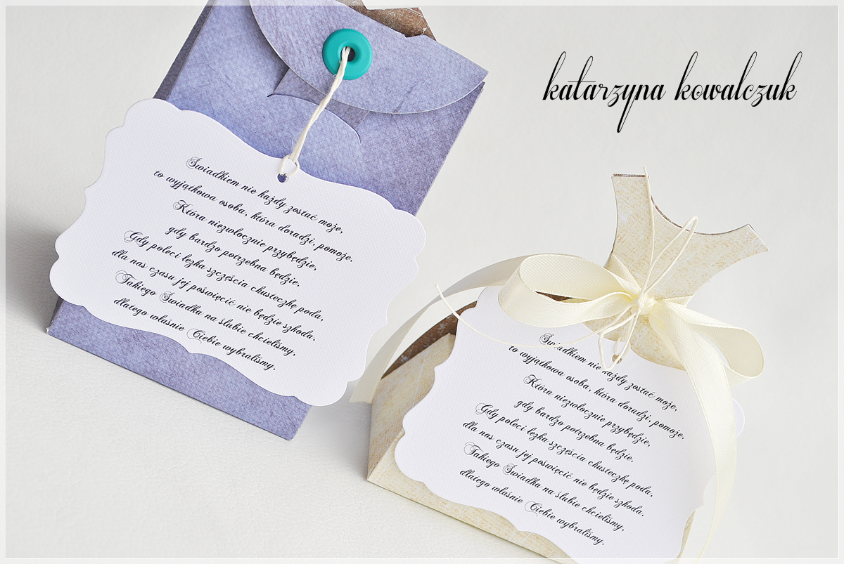 Podziękowania Dla Chłopaka Za Bycie Razem Scrapbooking - moja codzienność, mój czas: Podziękowania dla Świadków