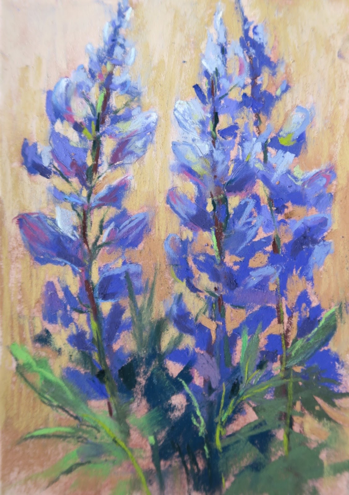 Painting My World Tips for Painting Lupines
