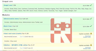 drupal berhasil di update