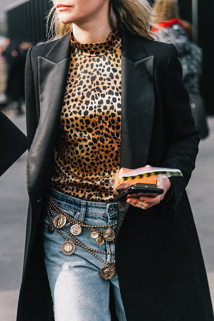 How to use animal print this fall like the street style to the "Fashion Weeks"