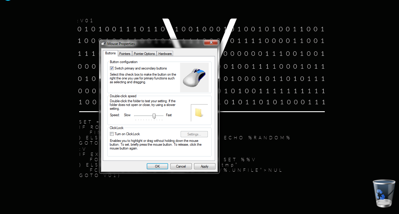 Tips & Trick mengganti Button Configuration pada Mouse/Touchpad dengan