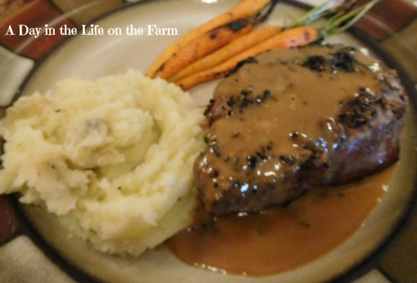 A Day in the Life on the Farm: Grilled Filet Mignon with Zip Sauce for ...