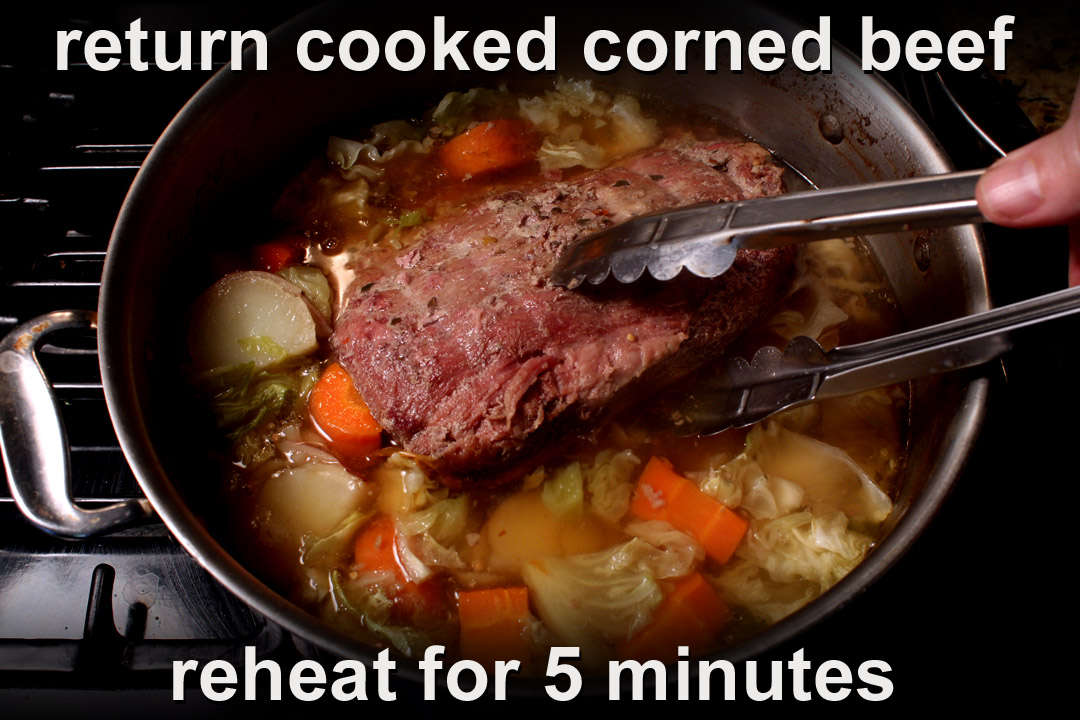 The 99 Cent Chef Corned Beef and Cabbage Video Recipe