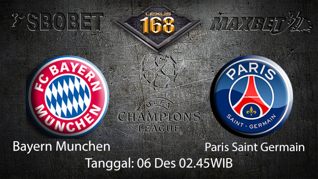 PREDIKSIBOLA - PREDIKSI TARUHAN BOLA BAYERN MUNCHEN VS PARIS SAINT GERMAIN 6 DESEMBER 2017 ( UEFA CHAMPIONS LEAGUE )