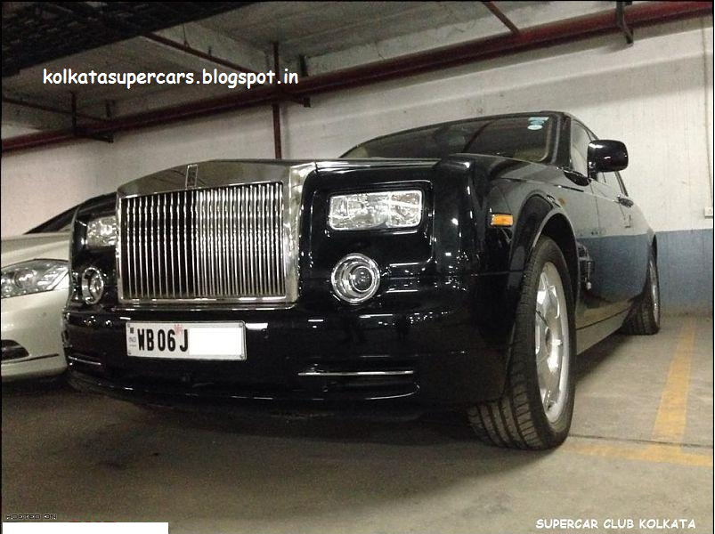 Super Cars Kolkata - Rolls Royce Phantom in Supercars Club. Kolkata
