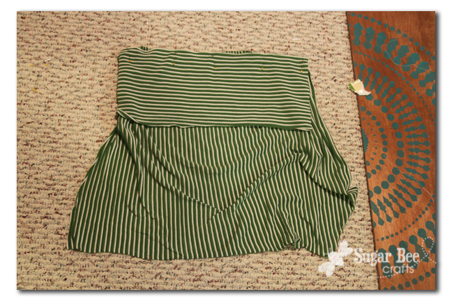 Easy Knit Skirt Tutorial - Sugar Bee Crafts