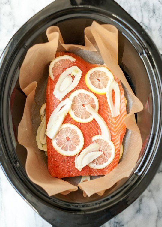 Yes, you can cook salmon in the slow cooker — and you should!