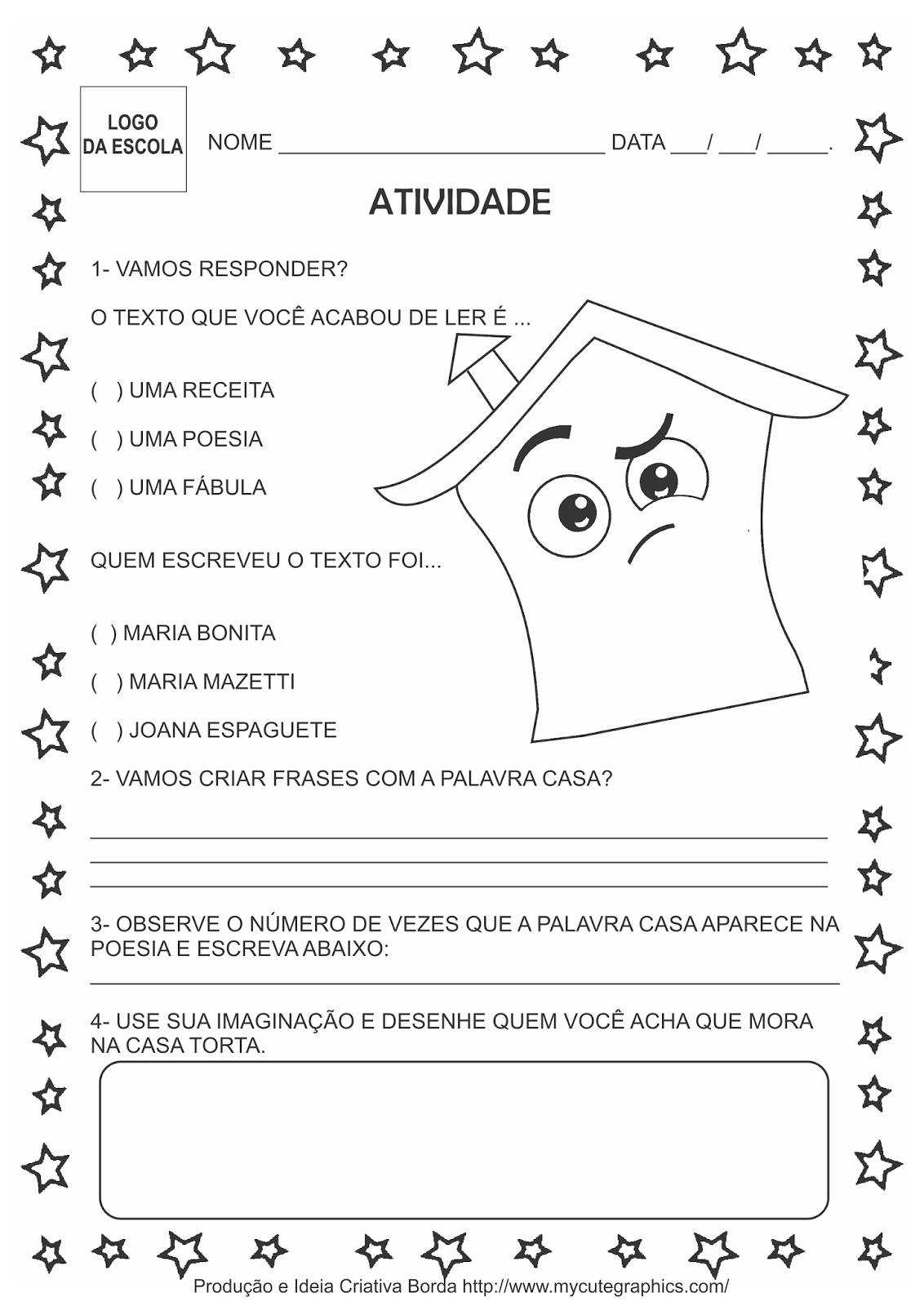 Lipitipi Atividades e Projetos Fundamental I Atividades Sequência Didática Poesia Quem mora de Lipitipi Atividades e Projetos Fundamental I Atividades Sequência Didática Poesia Quem mora de