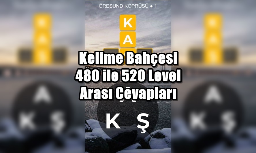 Words Of Wonders 480 ile 520 Level Arası Cevapları Words Of Wonders 480 ile 520 Level Arasi Cevaplari