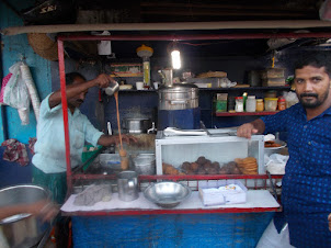 Preperation of tea at a roadside tea stall in Ernakulam Vegetable market.l