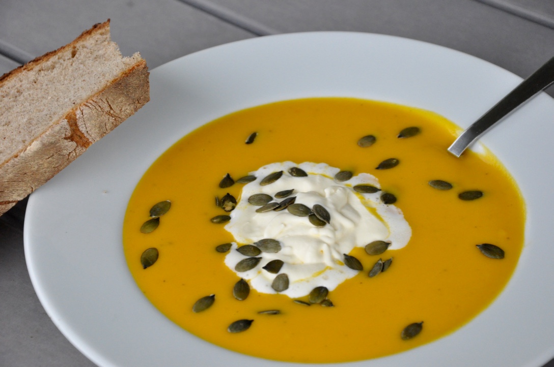 Kürbissuppe - für einen kalten Herbsttag