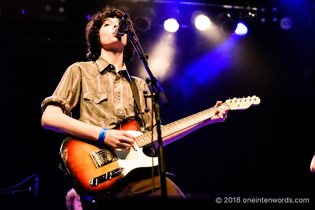 Finn Wolfhard of Calpurnia at The Phoenix Concert Theatre on October 20, 2018 Photo by John Ordean at One In Ten Words oneintenwords.com toronto indie alternative live music blog concert photography pictures photos