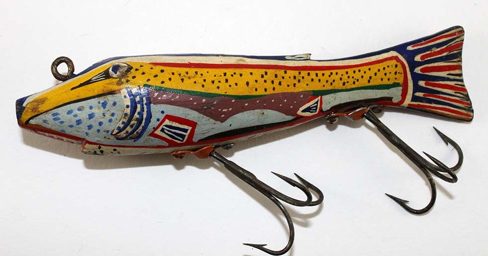 Chance's Folk Art Fishing Lure Research Blog Beautifully Painted Folk