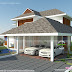 Sloping roof G+1 Residence