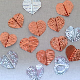 How to use aluminum and copper foil sheets for bead and jewelry making craft projects