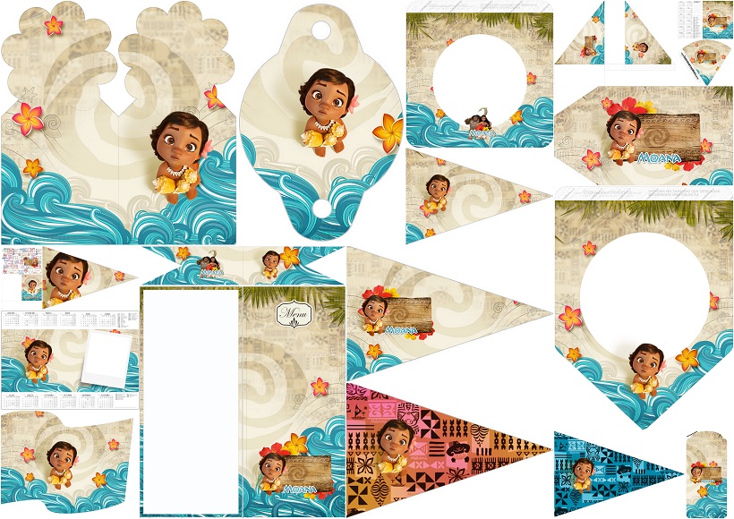 Moana Baby Free Party Printables Oh My Baby 