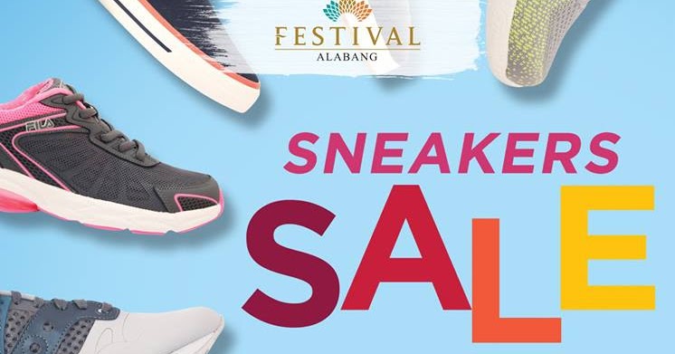 Manila Shopper: Festival Mall Sneaker SALE: April 2018