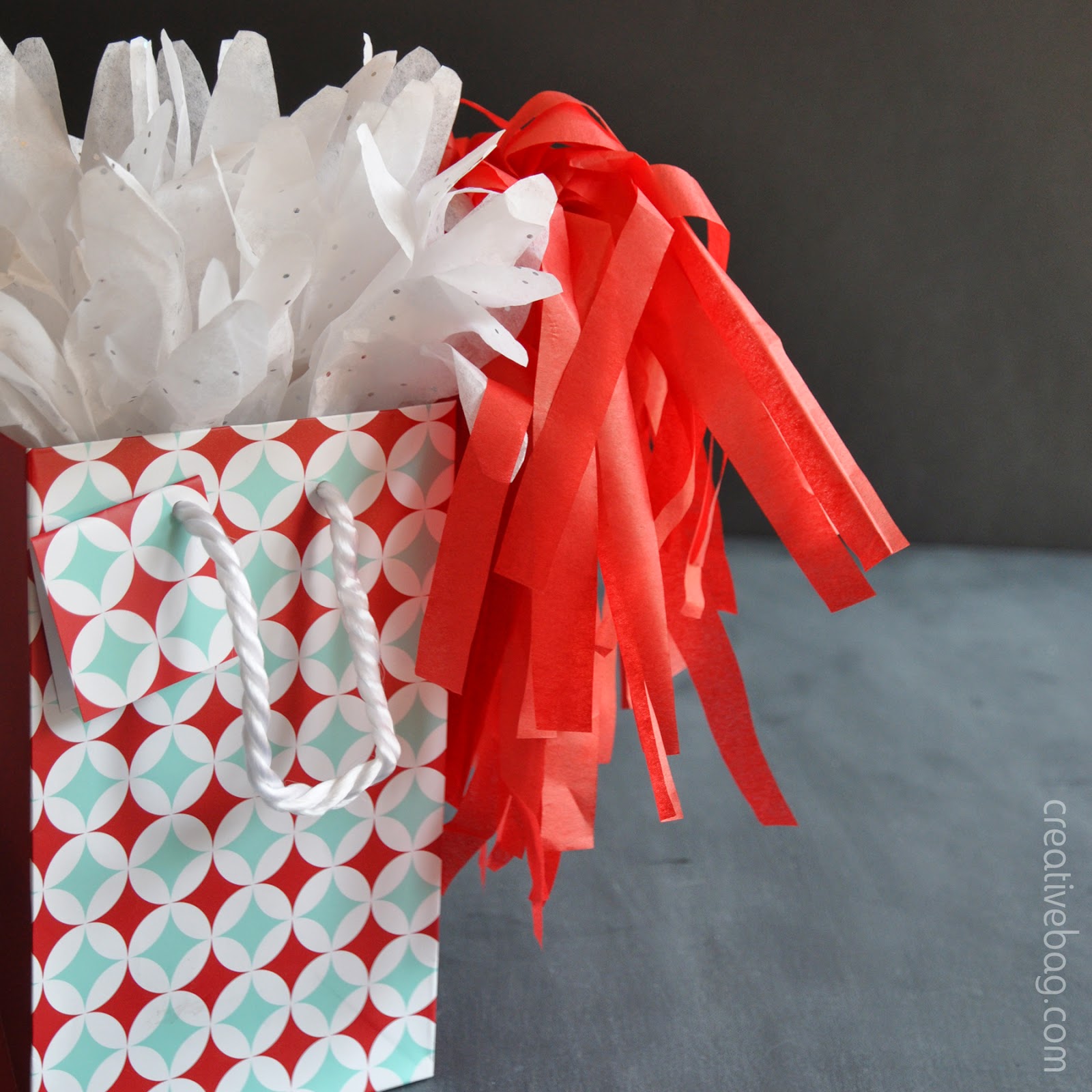 The Creative Bag Blog Creative Gift Wrapping Ideas Tissue Paper Gift 