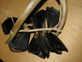 Antler and hoof rattle