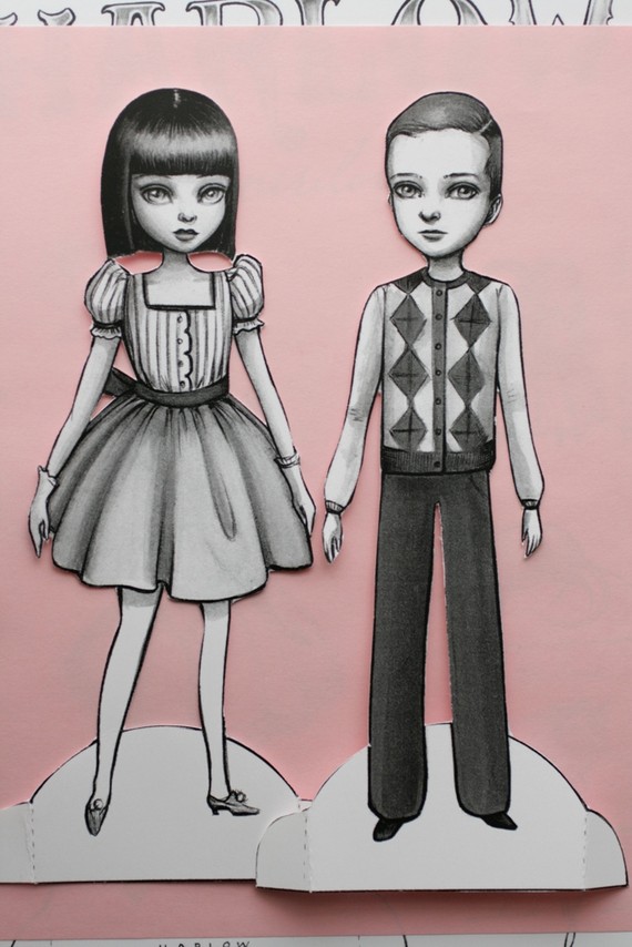  carlasdeleon paper doll love