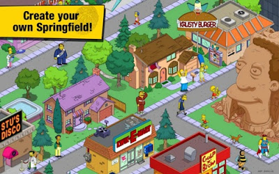 Exciting GTA-like game applications for Android Simpsons: Hit and run