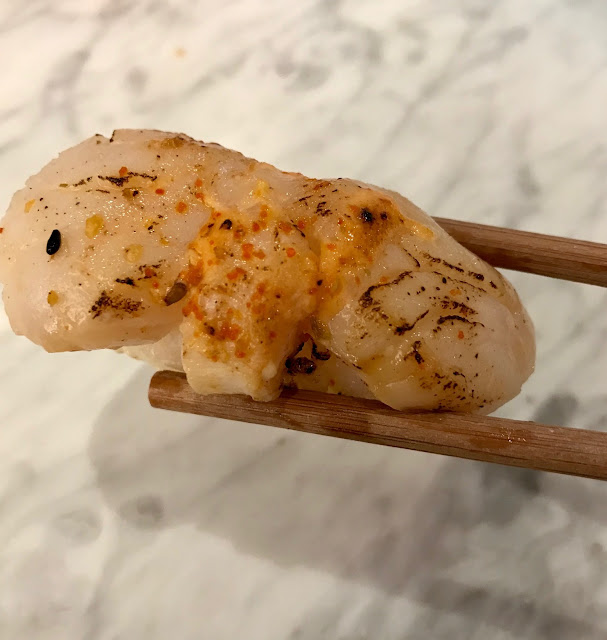 Sushi Jiro, Chadstone, scallop aburi