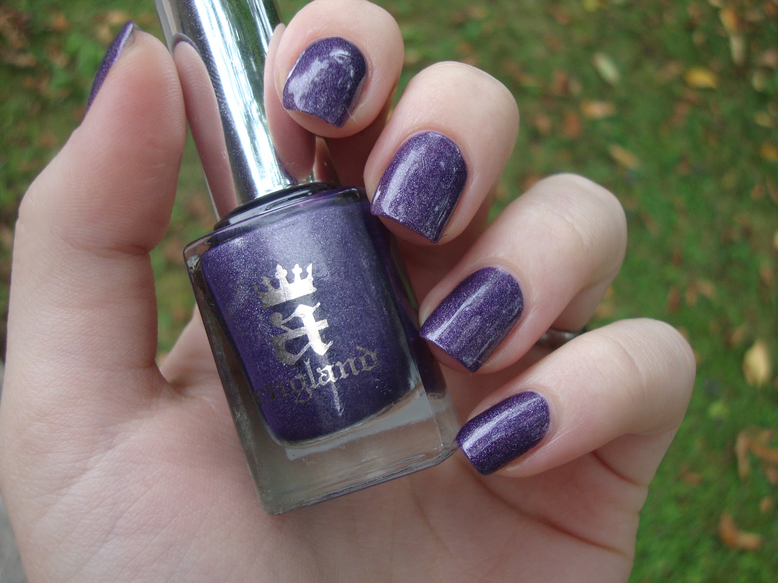 Coco's nails Nail art avec... A England // Nail art with... A England