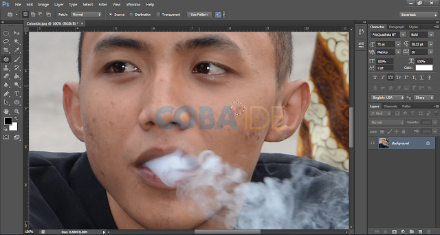 cara menghilangkan jerawat di foto dengan photoshop cara hilangkan jerawat pada wajah dengan photoshop