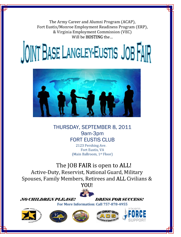 sample job fair flyers