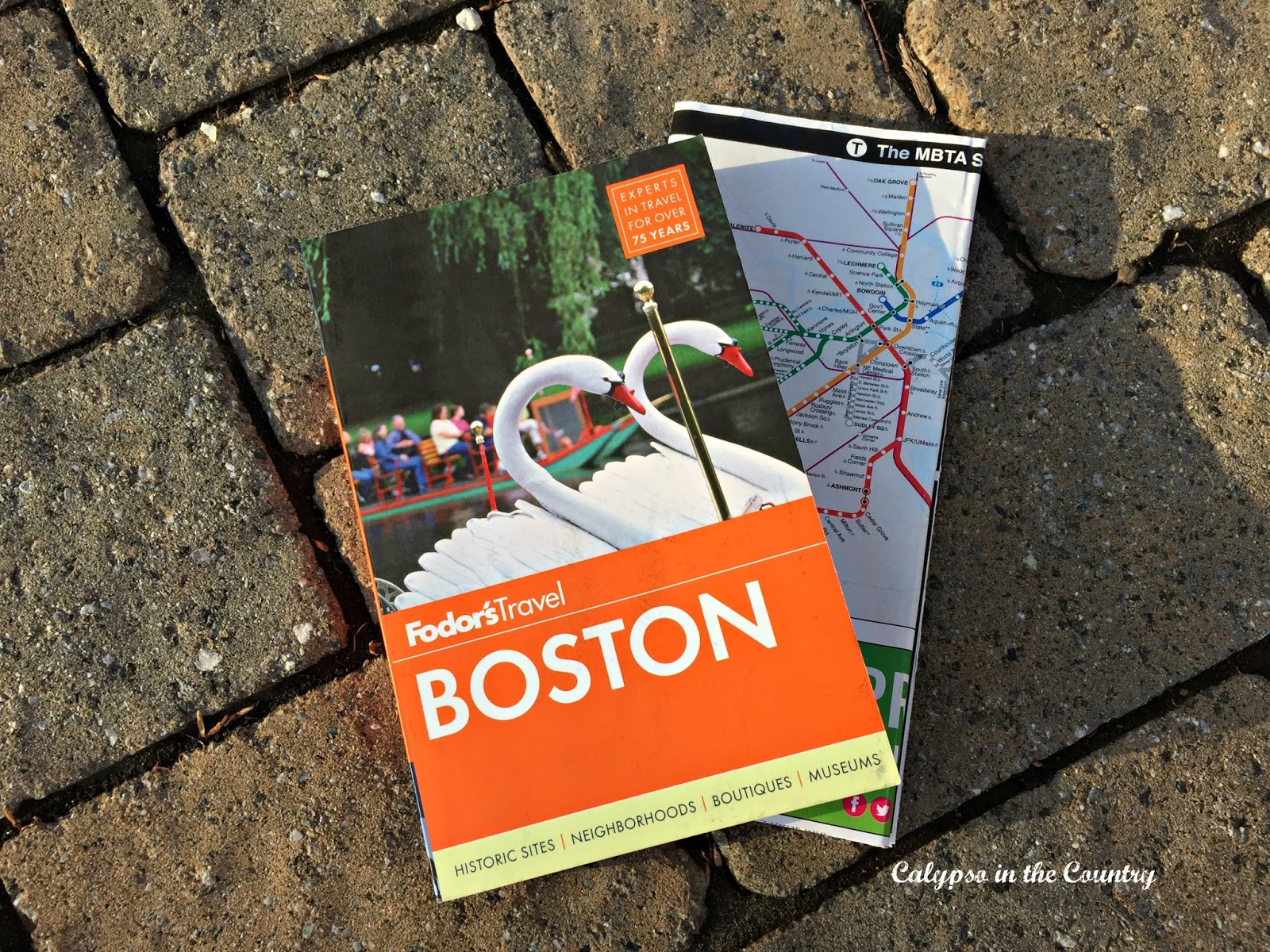 Fodors Boston Guidebook Fodors Boston Guidebook - Day One of our Family Trip