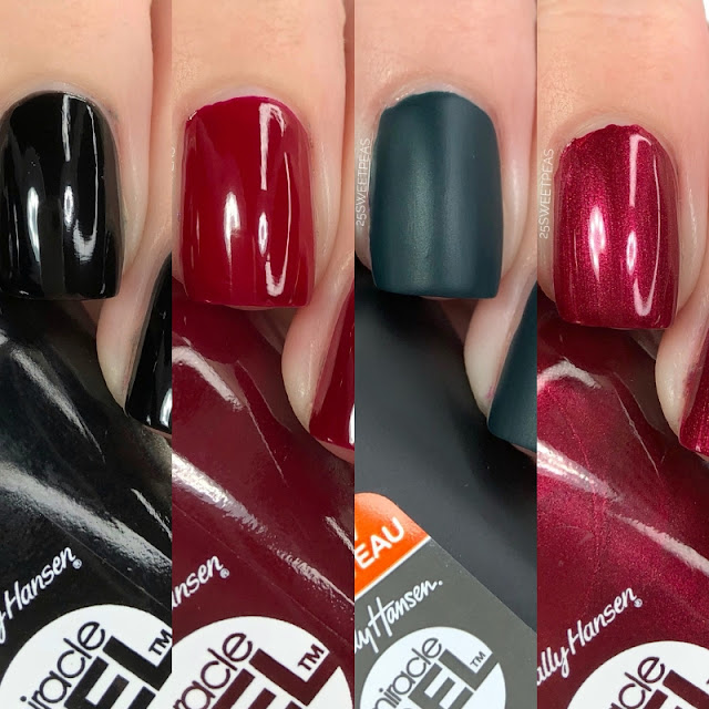 sally hansen bordeaux glow