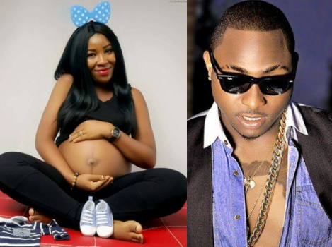 lady used davido baby announce birth baby