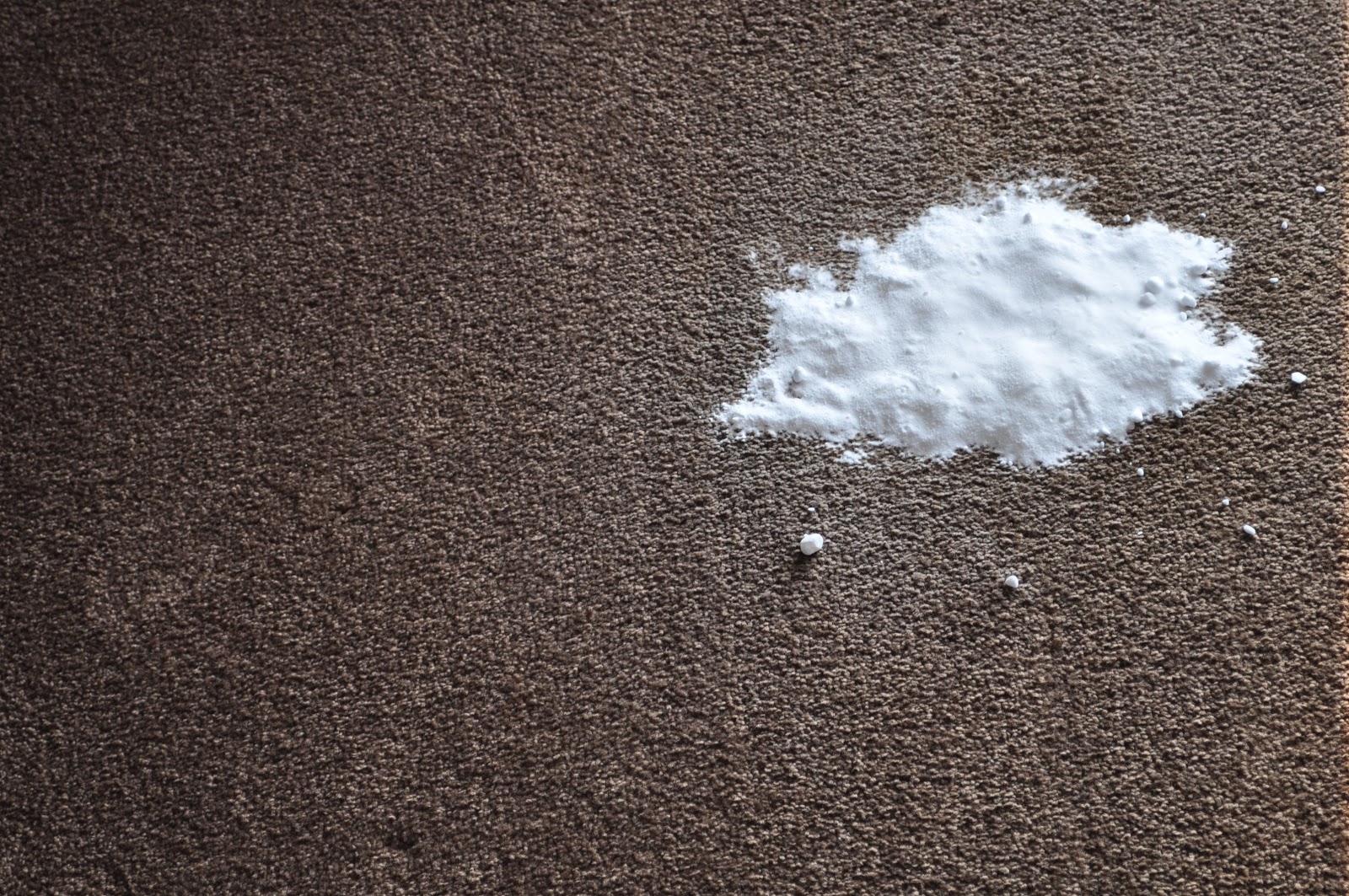 Baking soda has a lot of uses, one is as carpet cleaner.
