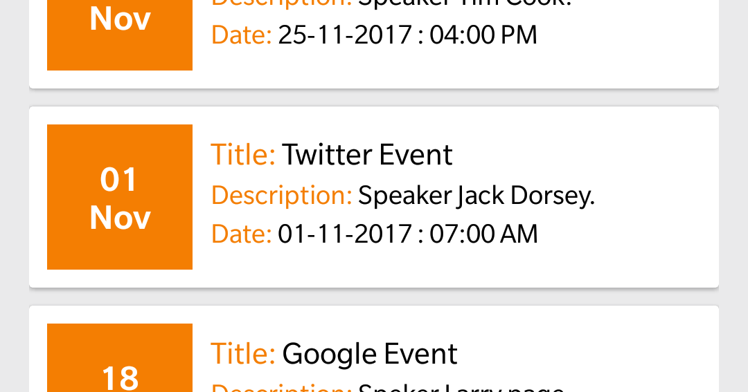 Android Guide RecyclerView Android Example