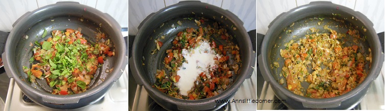 How to make Potato Biryani- Step 5